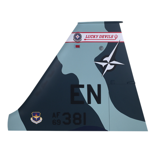 88 FTS T-38 Airplane Tail Flash - View 3