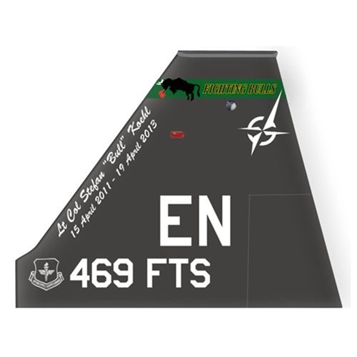 469 FTS T-38 Airplane Tail Flash