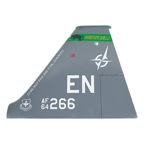 469 FTS T-38 Airplane Tail Flash - View 2