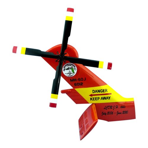 USCG MH-60 Helicopter Tail Flash