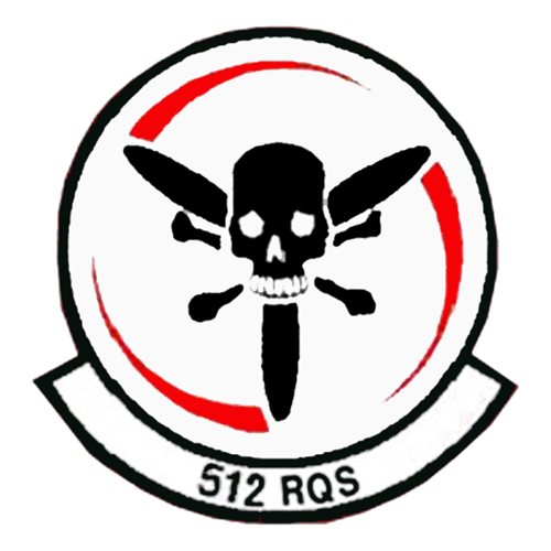 512 RQS HH-60 Helicopter Tail Flash