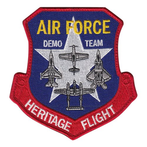 AF Heritage Flight P-38 Patch 