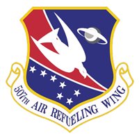507 ARW KC-135 Airplane Tail Flash