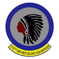 174 ARS KC-135 Airplane Tail Flash