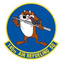 145 ARS KC-135 Airplane Tail Flash