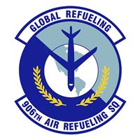 906 ARS KC-135 Airplane Tail Flash
