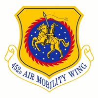 452 AMW C-17 Airplane Tail Flash