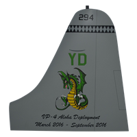 VP-4 P-3 Airplane Tail Flash