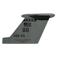 489 RS MC-12W Custom Airplane Tail Flash
