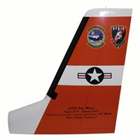 USCG/ATC Mobile HC-144 Airplane Tail Flash