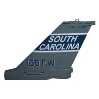 169 FW F-16C Falcon Custom Airplane Tail Flash