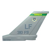 310 FS F-16C Falcon Custom Airplane Tail Flash