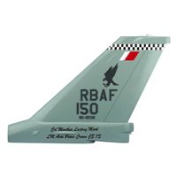 Royal Bahraini Air Force F-16C Falcon Custom Airplane Tail Flash