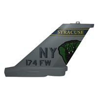 174 FW F-16C Falcon Custom Airplane Tail Flash
