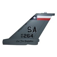 182 FS F-16C Falcon Custom Airplane Tail Flash