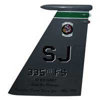 335 FS F-15E Strike Eagle Custom Airplane Tail Flash
