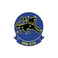 VFA-213 F/A-18E/F Super Hornet Airplane Tail Flash