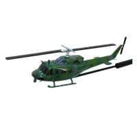 37 HS UH-1N Twin Huey Custom Airplane Model Briefing Sticks