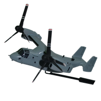 MV-22 VMM-363 Osprey Custom Airplane Model Briefing Sticks