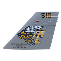 VAQ-138 EA-18G Custom Airplane Tail Flash