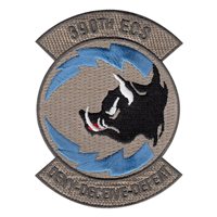 390 ECS Heritage Blue Bolts Patch