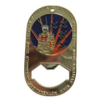 Hopper Bottle Opener Coin Custom Air Force Challenge Coin