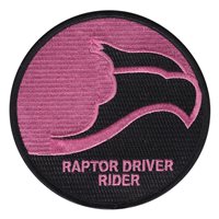 F-22 Raptor Driver Rider Patch 