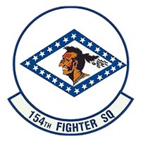 154 TRS C-130 Airplane Tail Flash