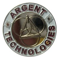 Argent Technologies Coin, Custom Air Force Challenge Coin