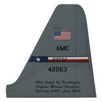 39 AS C-130J-30 Airplane Tail Flash