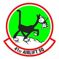 41 AS C-130 Airplane Tail Flash