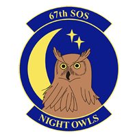 67 SOS C-130 Airplane Tail Flash