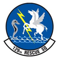 129 RQS C-130 Airplane Tail Flash
