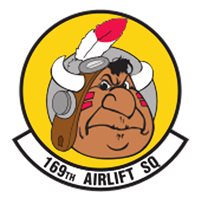 169 AS C-130 Airplane Tail Flash