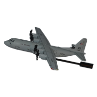 86 AW C-130J-30 Super Hercules Custom Airplane Model Briefing Sticks