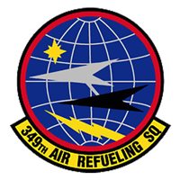 349 ARS KC-135 Stratotanker Custom Airplane Model Briefing Sticks