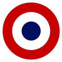 French Air Force KC-135 Airplane Tail Flash