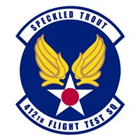 412 FLTS KC-135 Airplane Tail Flash
