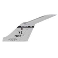 86 FTS T-1A Jayhawk Custom Airplane Tail Flash