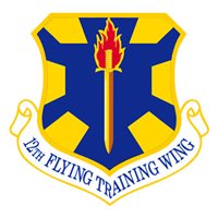 12 FTW T-6 Airplane Tail Flash