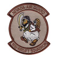 192 AS Arabic Beaver Patch 