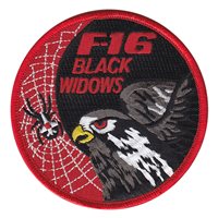 425 FS F-16C Black Widows Red Patch 