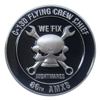 86 AMXS C-130 Flying Crew Chief Coin