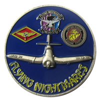 P-51 Flying Nightmares Coin