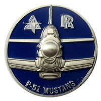P-51 Worry Bird Challenge Coin