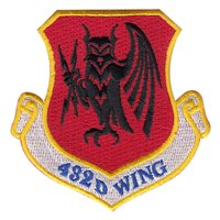 432 WG Color Evil Owl Patch 
