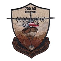 700 AS Mustache Patch 