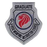 428 FS F-15SG WIC Graduate Patch