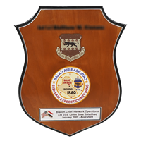 Flat Top Shield Plaque - View 4