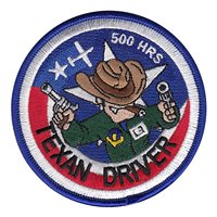 T-6A Texan Driver 500 Hours Patch